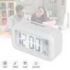 LCD Electronic Clock Large Screen Mute Smart Time Temperature Display