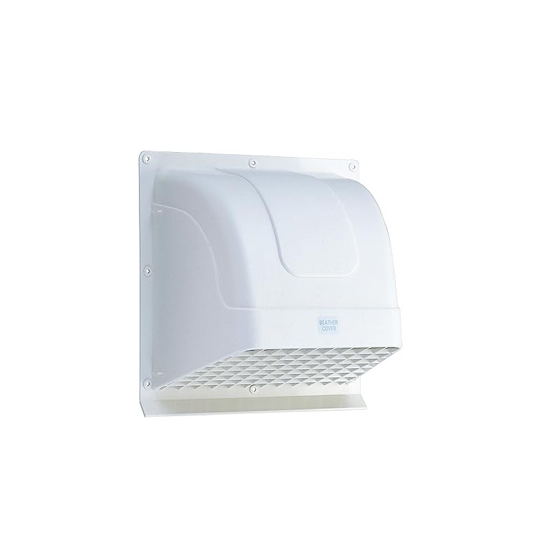 Takasu Sangyo WK-20W Weathercover for 7.9 inches (20 cm) Ventilation
