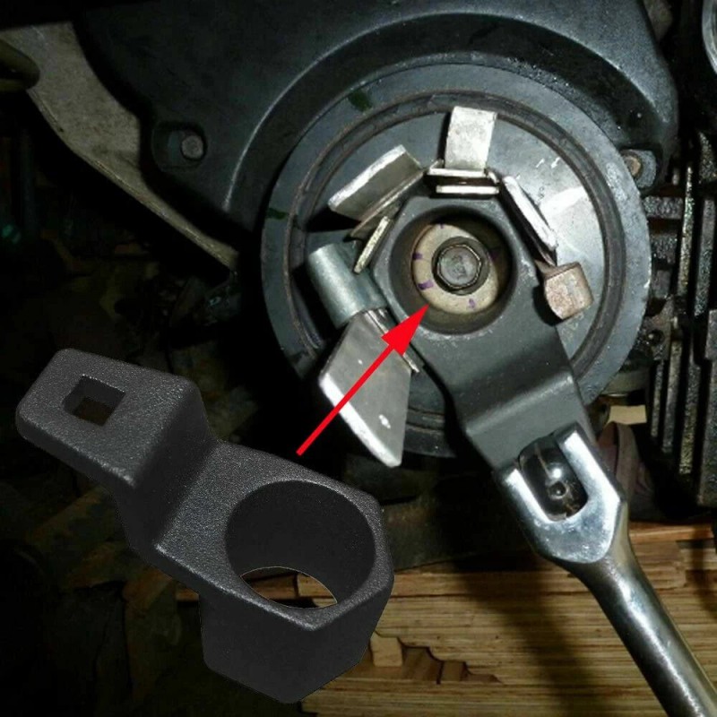 Unbranded 50mm For Honda Acura Crankshaft Pulley Holder Crank Bolt
