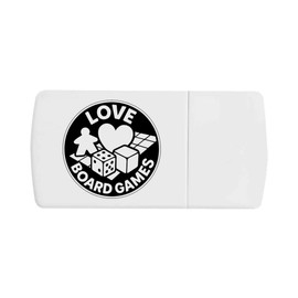 'Love Board Games' Pill Box with Tablet Splitter (PI00035040)