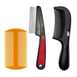 3 Pcs Scalp Comb for Dandruff,Pressable Scalp Sweep Detoxing Comb,Fine Tooth and Head Lice brush for Women Men Scalp Massage Refreshing