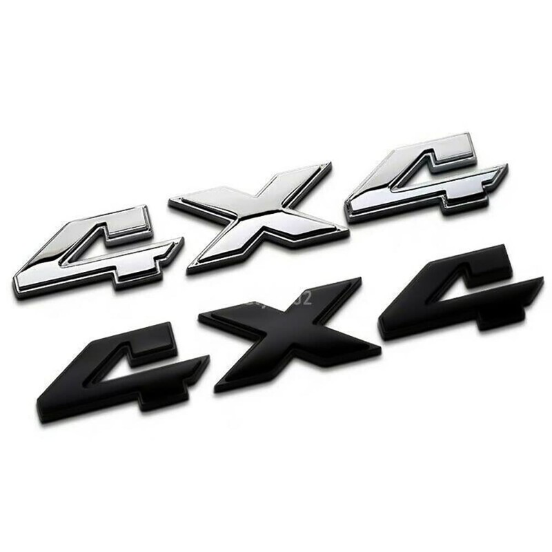 2Pc Tailgate Fender 4x4 Nameplate Emblem Badge Fir for 1500