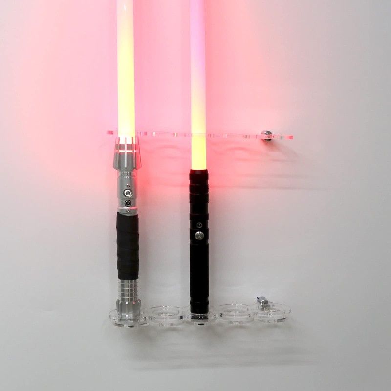 Lightsaber Rack Sword Hook Wall Mounted Vertical Display Rack Lightsaber