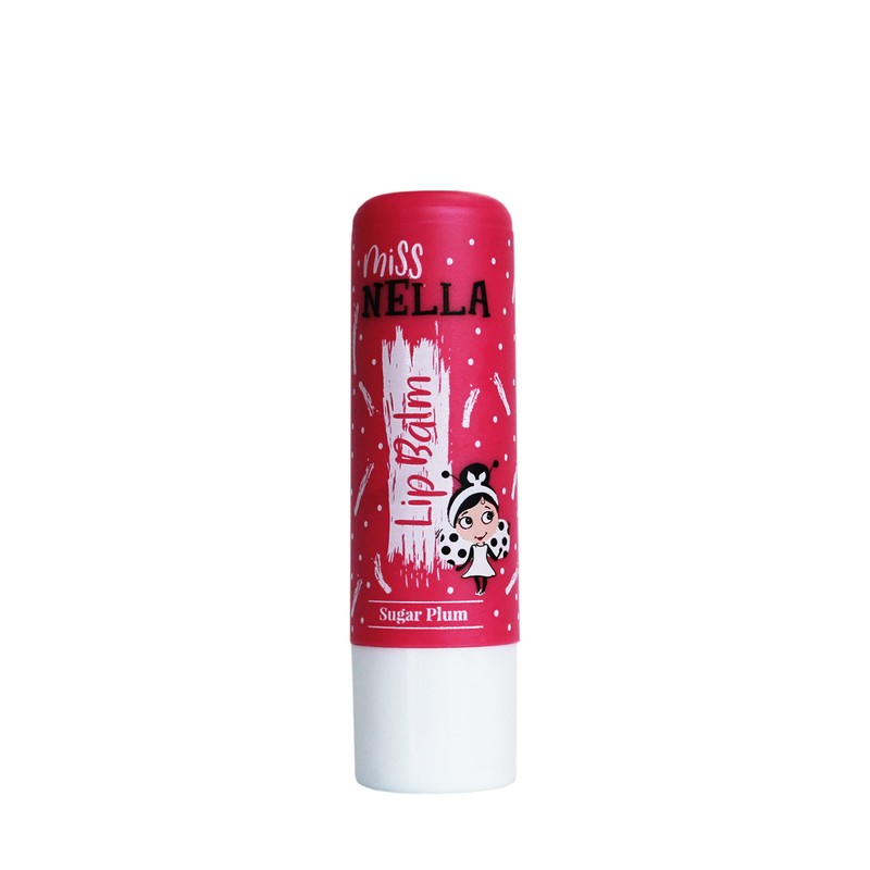Miss Nella Nail Polis + Lip Balm Set (Sugar Plum