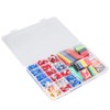 678PCS Cold Pressed Terminals Kit Rubber Electrical Insulated Terminals Assortment