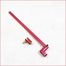 CarAngels Carpentry Compass Arc Damage Gauge Aluminum Carpenter Measuring and Marking Tool