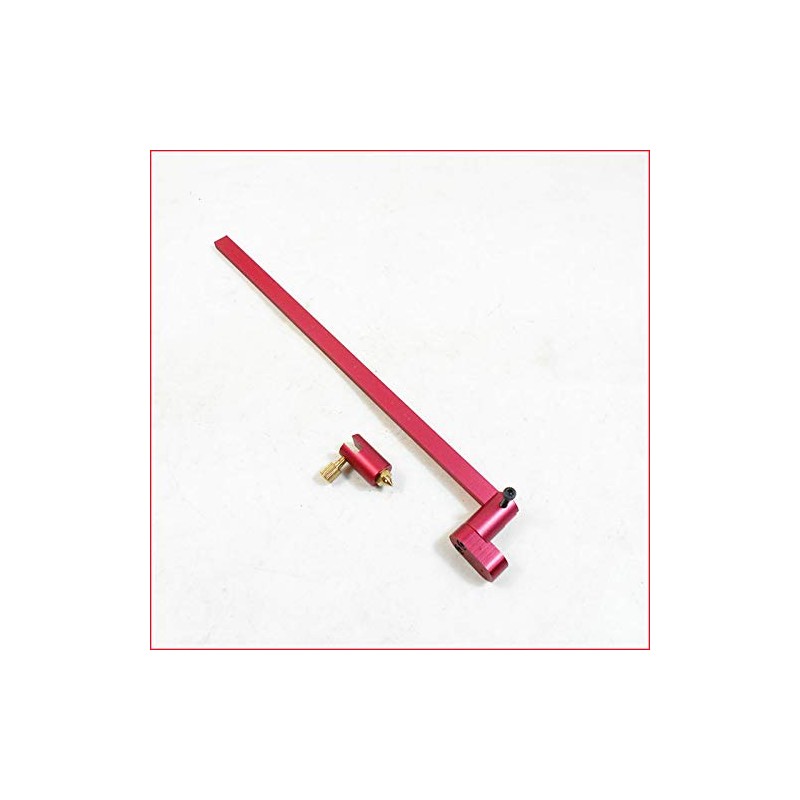 CarAngels Carpentry Compass Arc Damage Gauge Aluminum Carpenter Measuring and