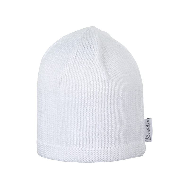 Sterntaler Unisex Baby’s Knitted Hat (Strickmütze) - White (White 500),