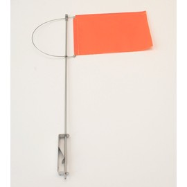 New Marine Clicker with Side Holder and Cloth, 125 mm (Orange)