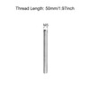 MECCANIXITY Fully Threaded Rod M5 x 50mm 0.8mm Thread Pitch