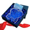 Movdyka 20th Wedding Anniversary Present 20 Years Crystal Sculpture Keepsake