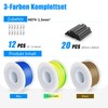 H07V-K Installation Cable Set 1.5 mm², 3 Colours Electrical Installation