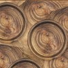 MaitianGuyou Wood Grain Paper Plates Includes 40Pcs 7 Inch and