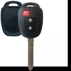 KEYXPRESS Replacement For 2014 2015 2016 2017  Toyota Rav 4 Rav4 Car Key Fob Remote Shell