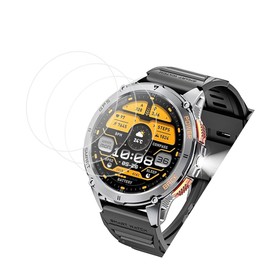 [3 Pack] Futanwei for Joautrial Military Smart Watch K67PRO-F16 Screen Protector Tempered Glass Film 1.43" [9H Hardness][Anti-Scratch][Bubble Free] Screen Protector for Joautrial K67PRO-F16 Smartwatch