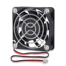 GDSTIME GDSTIME 60mm fan 12V 60mm computer fan 60 x 15mm PC case Cooler 4500 rpm speed for DIY cooling ventilation exhaust replacement