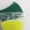 Sponge Individually Wrapped，24 PCS Dishwashing Sponge Scouring Pad Kitchen Dishcloth