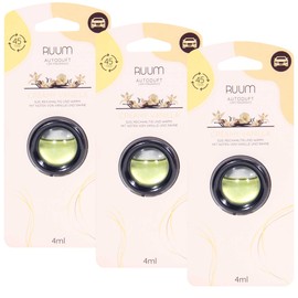 RUUM Car Air Freshener Clips Creamy Vanilla (Pack of 3) 4 ml