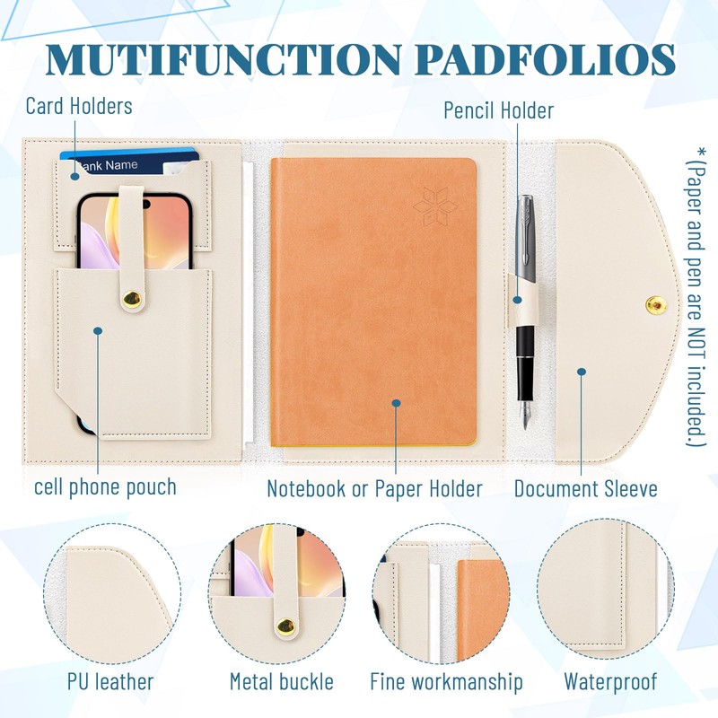 Rocketbook Capsule 2.0 Folio Cover für Core, A5 Leather Cover