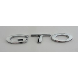 gtog8ta 04-06 Pontiac GTO Kidney Grille Grill Emblem Letters CHROME Front Bumper