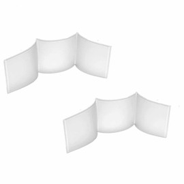 CCHZYSKO Mah Jong Card Holder Clear Protector Cover Large Size Scorecard for Mah Jong Accessories Plastic Non Glare, PVC Plastic, Soft, Durable, 2025 2PCS