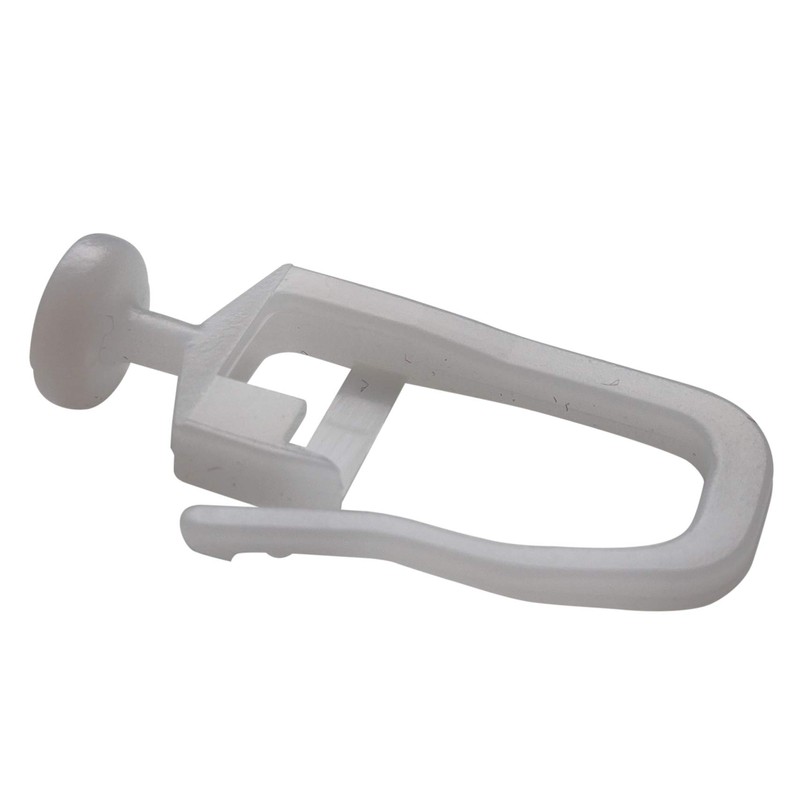 Delfra Curtain Gliders with 7 mm Head for Curtain Rails,