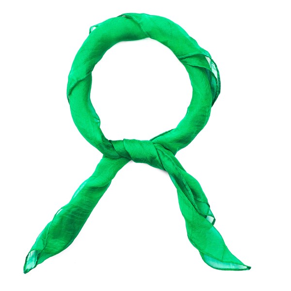 GCFIYPP 1950s Square Chiffon Scarf Sheer Square Neck Head Scarfs