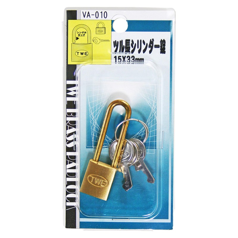 Waki Sangyo WAKI TWE Barrel Lock 0.6 x 1.3 inches