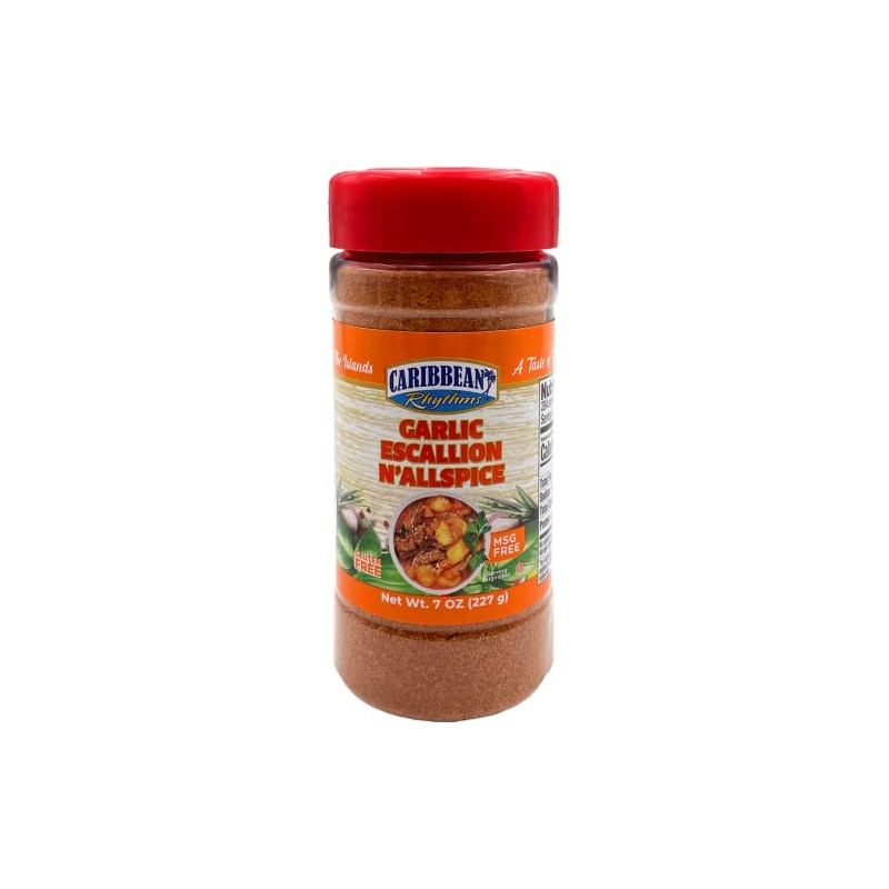 Caribbean Rhythms Garlic Escallion N' All Spice, 7 oz.