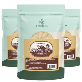 3 packs of 600g roasted Khorasan wheat flour / 볶은 호라산밀 분말 600g 3팩