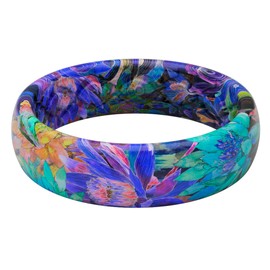 Groove Life Silicone Wedding Ring for Women - Breathable Rubber Rings for Women, Lifetime Coverage, Unique Design, Comfort Fit Womens Ring - Thin Aspire