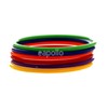 6 Pack Rainbow Pride Colour Plastic Bangles Bracelet Wristband Novelty