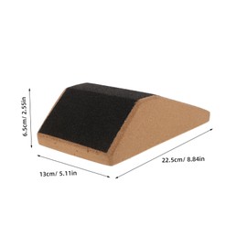 Generic Calf Stretch Incline Board Durable Cork Yoga Block for Leg Stretching Foot Exercises and Injury Prevention for Home Office and Outdoor Workouts for All Fitness Levels
