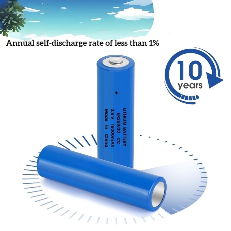 ER261020 CC 3.6V 16AH Lithium Thionyl Battery – Compatible with