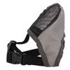 Adjustable Bulldog Mask Bite and Barking Dog Muzzle Eye Closed