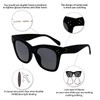 OCCI CHIARI Women Oversized Reader Sunglasses 2.75 for Women Reading