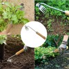 EVAYangSG Weeding Artifact Uprooting Weeding Tool, 4-Teeth Uprooting Dandelion Weed