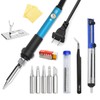 Soldering Iron Kit, 60W Soldering Iron with Interchangeable Iron Tips,
