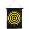 Magnetic Dart Board – Hanging Reversible Dartboard and Bullseye Game