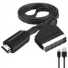 SCART to HDMI Converter Adapter for HD Video, Multimedia Interface