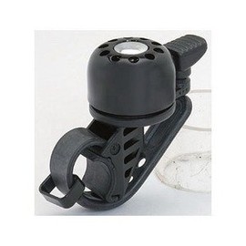 Tokyo Bell (Tokyo Bell) Crochet Round Free Bands 2 Bell Attachment Diameter: φ 19 to 32 mm Black