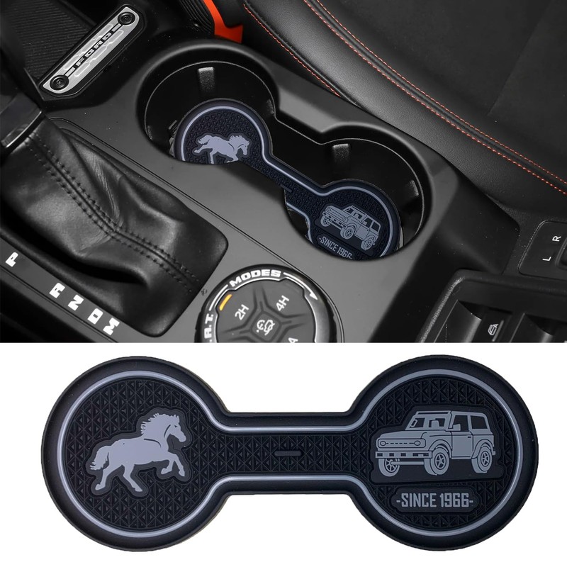 Car Cup Holder Coaster Customized for Ford Bronco 2021 2022