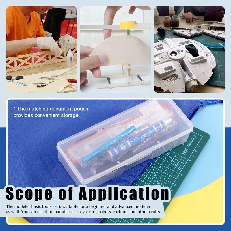 Glarks 39Pcs Gundam Model Tools Kit Model Building Tools Hobby