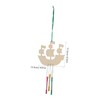 Gatuida 1 Set DIY Sailboat Wind Chime Craft Kit for