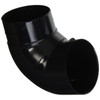 Panasonic High Round Swivel Elbow, Black, 2.4 inches (60 mm)