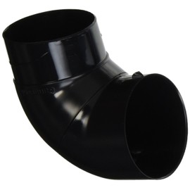 Panasonic High Round Swivel Elbow, Black, 2.4 inches (60 mm)