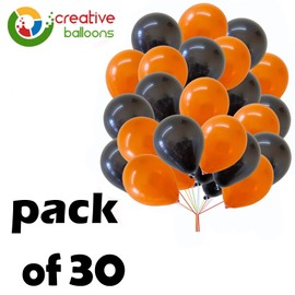 10" Latex Balloons White, Red, Black Colour Balloons Pack Combination Plain Balloons For Party Decorations Valentines Day Pack of 30