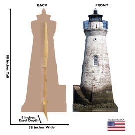 Cardboard People Lighthouse Life Size Cardboard Cutout Standup
