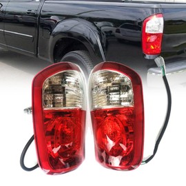 Halogen Rear Tail Lights Lamps, for Toyota Tundra Double Cab/Crew Cab 2004-2006 Tail Lights Assembly, Right and Left Side Tail lamps Light Brake Light, Stop Turn Signal Tail Light Assembly