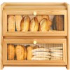 Bread Box for Kitchen Countertop, Breadbox, Bread Boxes for Kitchen